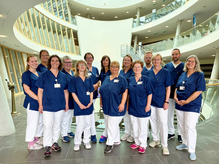 Teambild vom Casemanagement in der Neuen Mitte im WKK Heide